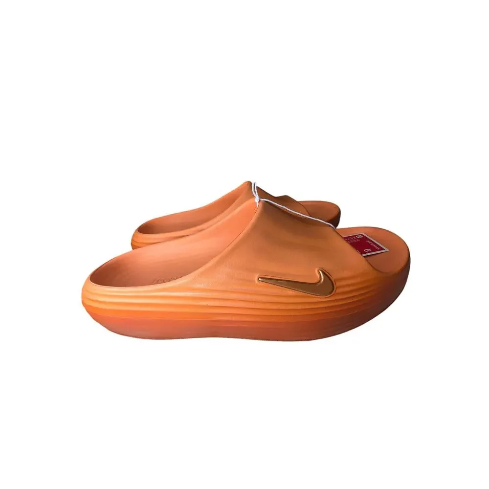 Nike ReactX Rejuven8 Slide HV4479-800 Marakesh Orange Men's 8 Women's 9 NWT Nike